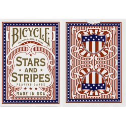 Jeu de 54 cartes Bicycle Stars and Stripes