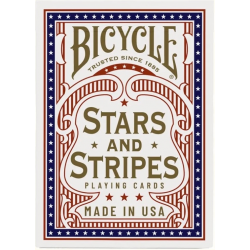 Jeu de 54 cartes Bicycle Stars and Stripes