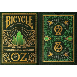 Jeu de 54 cartes Bicycle Magicien d'Oz