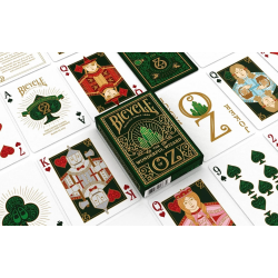 Jeu de 54 cartes Bicycle Magicien d'Oz