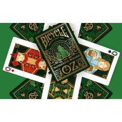 Jeu de 54 cartes Bicycle Magicien d'Oz