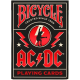 Jeu de 54 cartes Bicycle AC/DC