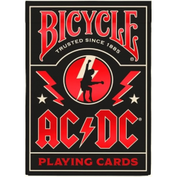 Jeu de 54 cartes Bicycle AC/DC