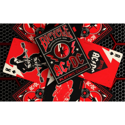 Jeu de 54 cartes Bicycle AC/DC