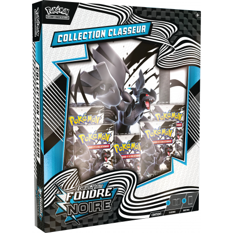 Pokémon - EV10.5 Foudre Noire - Collection Classeur d'Unys (Binder A4 + 5 Boosters)