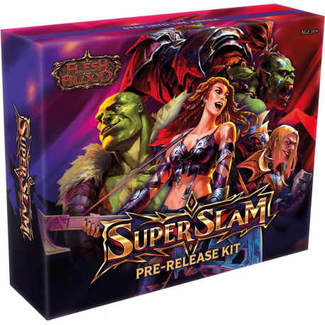 Flesh and Blood - Pre Release Pack (pack d'Avant-Première) Super Slam Anglais