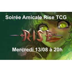 Soirée Spéciale Rise mercredi 12/02/25 à 20h00