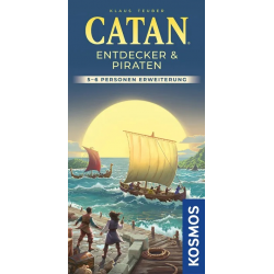 Catan - Extension 5/6 Joueurs : Pirates et découvreurs (Refresh)