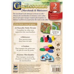 Carcassonne : Extension Marchands et bâtisseurs