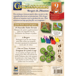Carcassonne - Extension : Bergers & Moutons