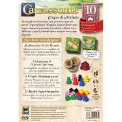 Carcassonne - Extension : Cirque & Artistes