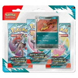 Pokemon - Tripack Ecarlate & Violet EV09 Aventures Ensemble
