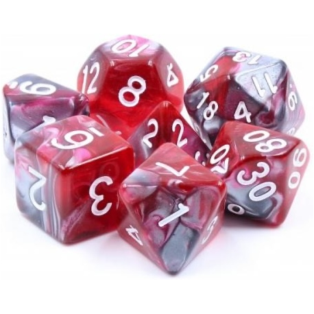 Set de 7 dés - Epic Forge - Dragon's Blood