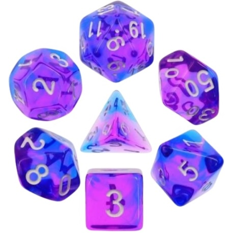 Set de 7 dés - Epic Forge - Indigo Sea