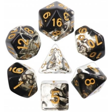Set de 7 dés - Epic Forge - Dark Cloud