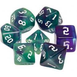 Set de 7 dés - Epic Forge - Green Goblins