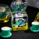 Set de 7 dés - Epic Forge - Gamme Insert - Café