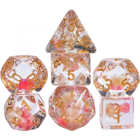Set de 7 dés - Epic Forge - Gamme Insert - Printemps