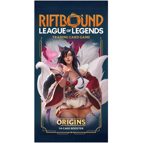 LOL Riftbound : Set 1 - Origins Booster (Anglais)