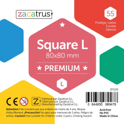 Zacatrus : Protèges-cartes Square Large Premium