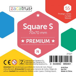 Zacatrus : Protèges-cartes Square Small Premium