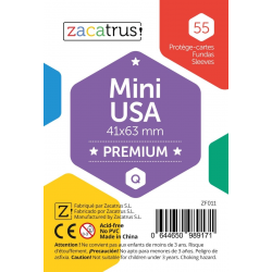 Zacatrus : Protèges-cartes Mini-Asia Premium
