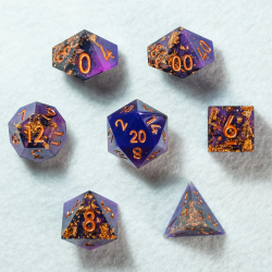 Set de 7 dés Premium - Flux Céleste