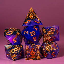 Set de 7 dés Premium - Sagesse Cosmique