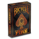 Jeu de 54 cartes bicycle Fire