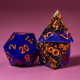 Set de 7 dés Premium - Flux Céleste