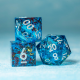 Set de 7 dés Premium - Cœur de Selkie