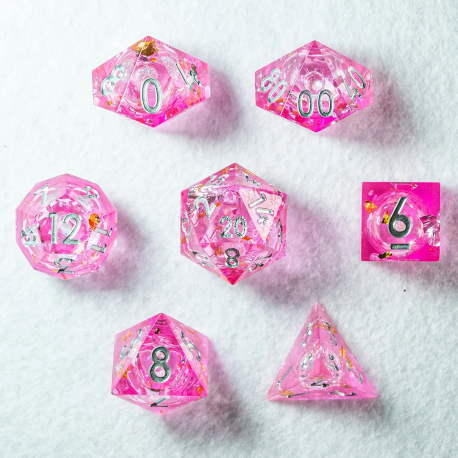 Set de 7 dés Premium - Flux Céleste