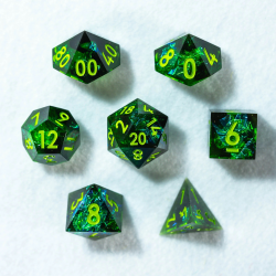Set de 7 dés Premium - Flux Céleste