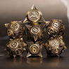 Set de 7 dés Métal - Grondacier