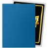 100 Protège-cartes Dragon Shield Matte Dual - Cobalt & Silver