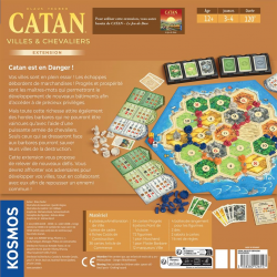 Catan : Extension Villes et chevaliers