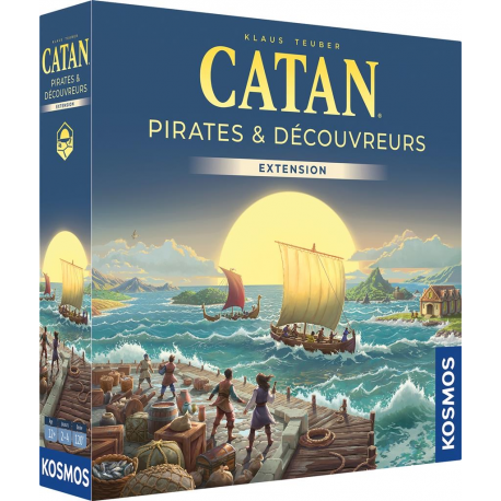 Catan : Extension Pirates et Découvreurs
