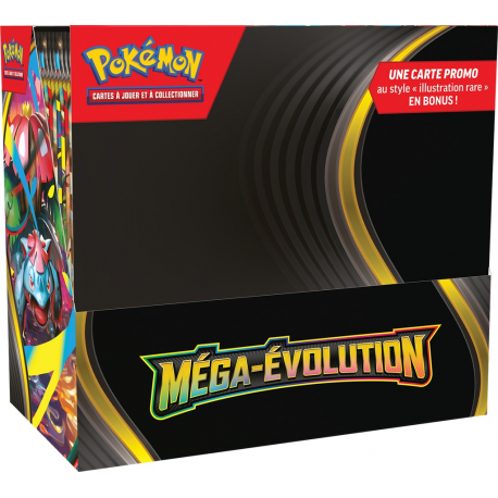 Pokémon - ME01 Méga Évolution - Display de 36 Boosters avec carte promo