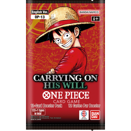 One Piece - Booster OP13 - Carrying on His Will (Anglais)