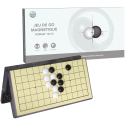 Pierres de Go avec panier en osier