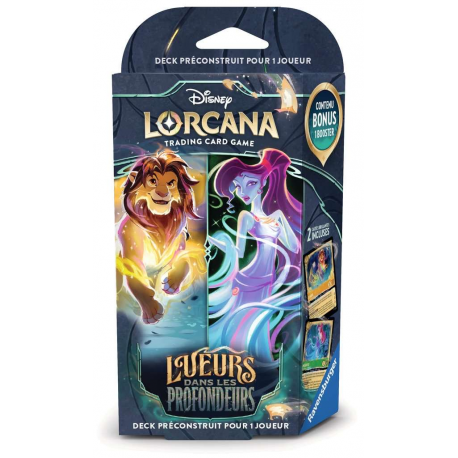 Disney Lorcana Starter Deck Simba et Megara - Chapitre 10 - Lueurs dans les Profondeurs