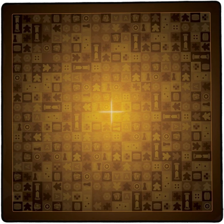 Tapis de jeu 76x76 - Signature Ambre