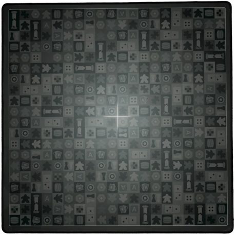 Tapis de jeu 76x76 - Signature Graphite