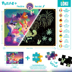 Loki-Puzzle : Loki regarde le Feu d'Artifice