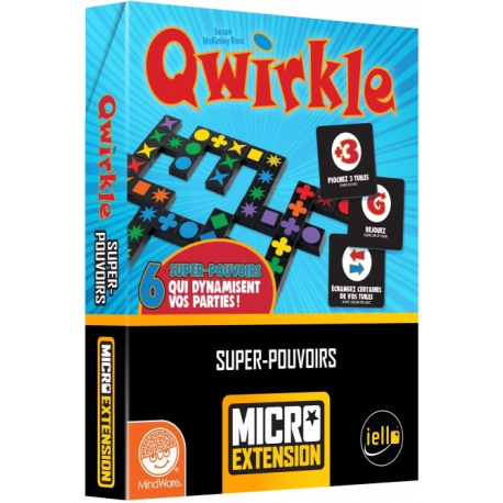 Qwirkle - Micro Extension Super-Pouvoirs