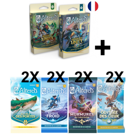 Pack Promo Spécial Préco Altered - Set 5 Graines d'Unité : PACK Découverte