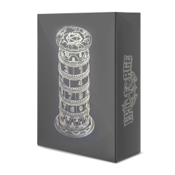 Tour à dés Spinner en Métal - Vieil Or