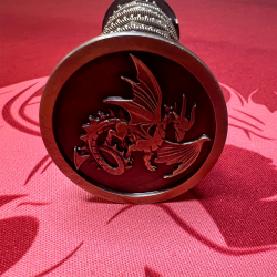 Tour à dés Spinner en Métal - Vieil Or