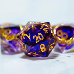 Set de 7 dés Premium - Anneaux des Nains