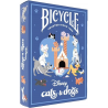 Jeu de 54 cartes Bicycle Disney - Cats & Dogs